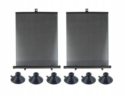 Rolety przeciwsłoneczne 45 cm, 2 szt.