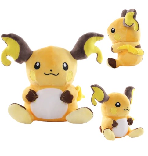 POKEMON RAICHU SŁODKA MASKOTKA ZABAWKA AŻ 20CM