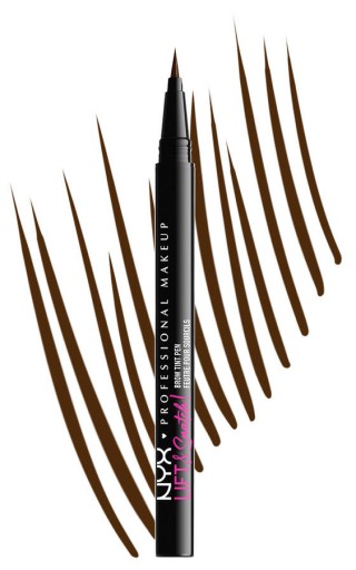 NYX Lift & Snatch pisak do brwi 08 Espresso ciemny brąz