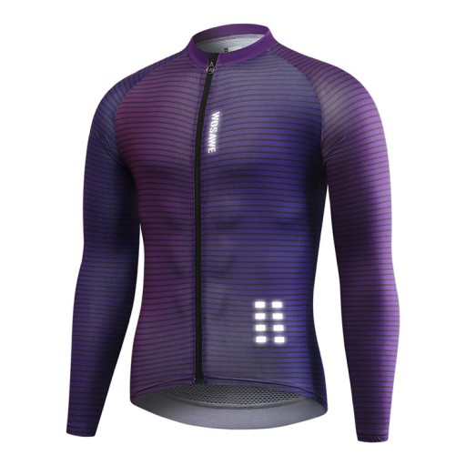 Top rowerowy Oddychający Quick Dry Gradient Print