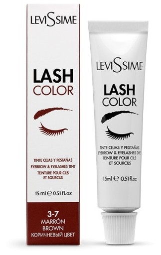LeviSsime Farba do brwi i rzęs 15 ml Brązowy