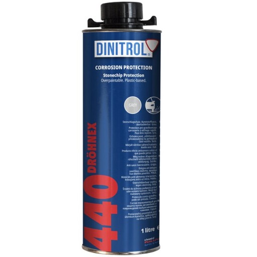 DINITROL 440 BARANEK DO PODWOZIA SPRAY SZARY 1L