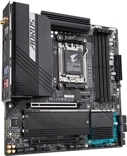 B650M AORUS ELITE AX AM5 4DDR5 HDMI/DP mATX