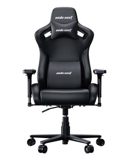 Fotel gamingowy do biura skórzany Kaiser 2 Frontier czarny XL Anda Seat