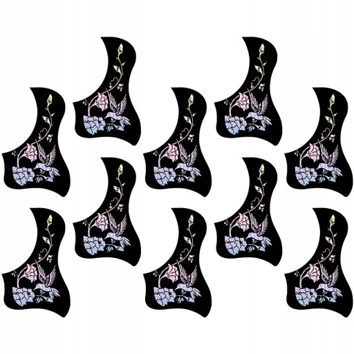 10 sztuk Folk Gitara Pickguards Gitara Akustyczna