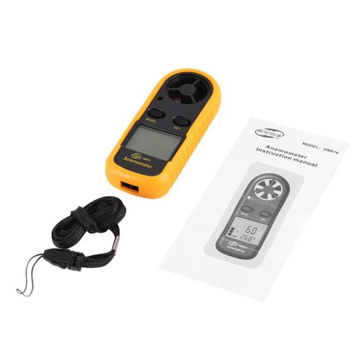 GM816 anemometr cyfrowy Mini LCD prędkość wiatru p
