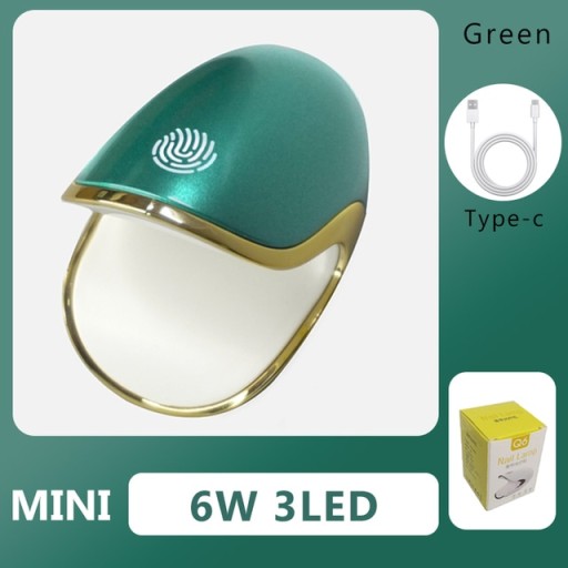 3 LEDs Nail Dryer Portable UV led Lamp