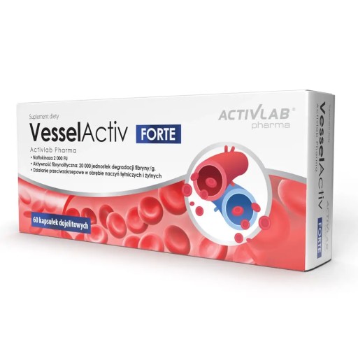 ACTIVLAB PHARMA VESSELACTIVE FORTE, KAPSUŁKI, 60 SZT.