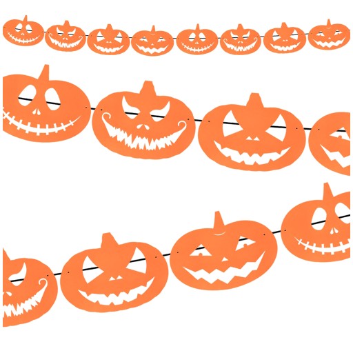 Girlanda Wisząca Baner Na Halloween Dynia Ozdoby Halloween Ścianka Do Zdjęć