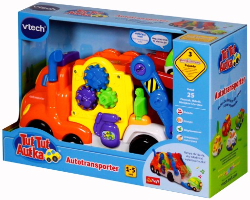 AUTOTRANSPORTER TUT TUT AUTKO SAMOCHÓD VTECH