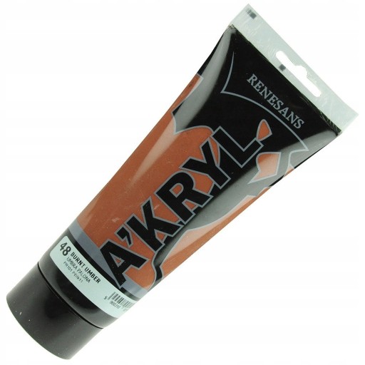 Farba Akrylowa Renesans 48 Umbra palona 200ml