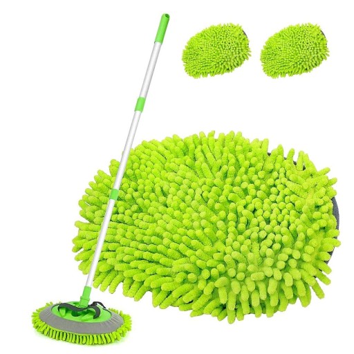 SZCZOTKA DO MYCIA AUTA SAMOCHODU MOP MIKROFIBRY