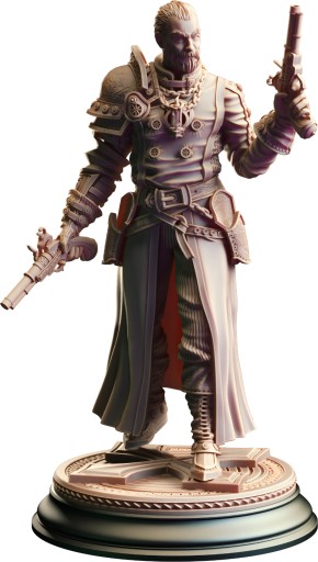 McKinley Ranger Strzelec Gunslinger Figurka RPG DND D&D Pathfinder do malow