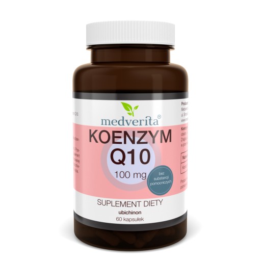 KOENZYM Q10 ubichinon 100mg CoQ10 - 60 kapsułek