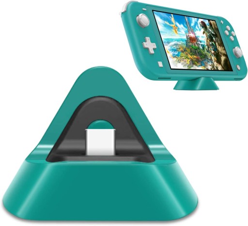 Mini podstawka dock ładowania Switch (Turkusowa)