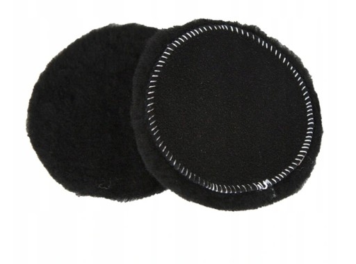 LARE futro polerskie SOFT Black 125mm rotacja