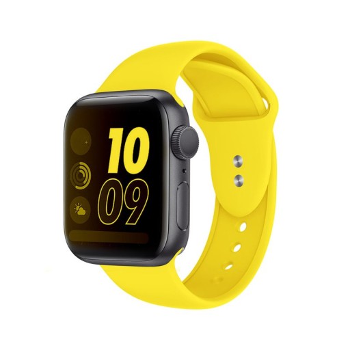 Pasek do Apple Watch 38/40/41 mm Żółty Crong