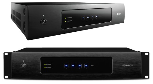 HEOS DRIVE HS2 4-STREFOWY 8-KANAŁOWY WZMACNIACZ + 4-STREFOWY STREAMER, RACK
