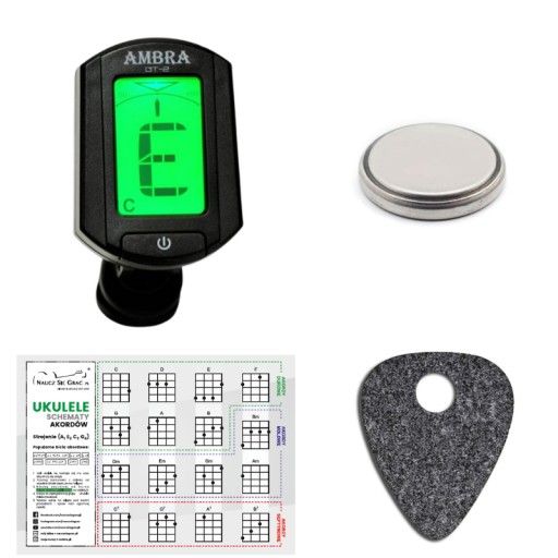 TUNER / STROIK DO GITARY SKRZYPIEC UKULELE BASU