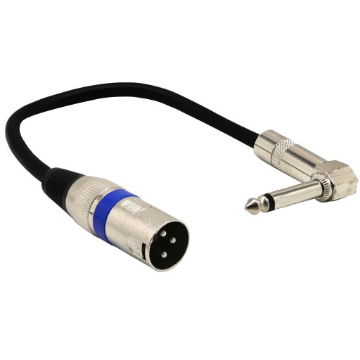 XLR 3-pinowy męski na męski kabel audio 1/4 (6,35