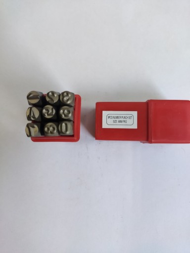 Numeratory cyfrowe 6 mm (komplet 9 szt) PRO