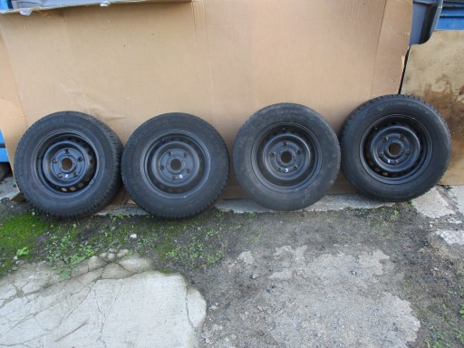KOŁA STALOWE OPONY FORD TRANSIT CUSTOM
