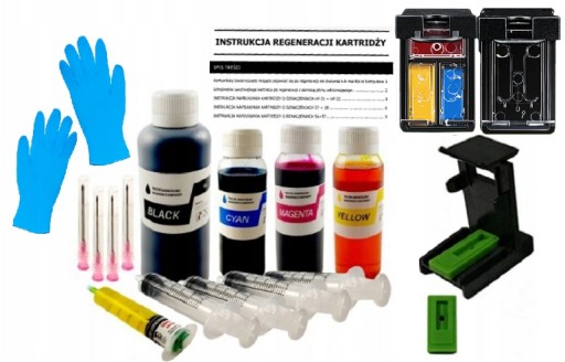 TUSZ do HP 305 304 302 300 653 652 650 704 + KLIP