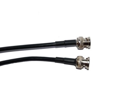 Kabel wtyk BNC / wtyk BNC RG58 1m