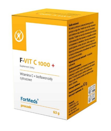 F-VIT C 1000+ Suplement diety ForMeds proszek 63 g