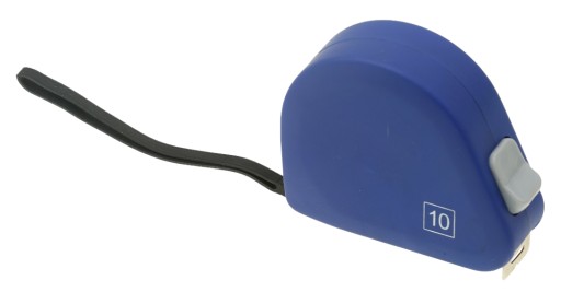 MIARA ZWIJANA 10m x 25mm TAŚMA MIERNICZA GUMA