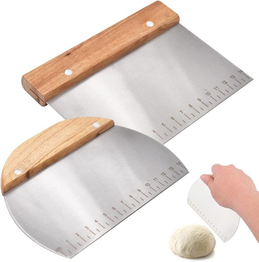 2X SKROBACZKA DO CIASTA SKROBAK Z STALI NIERDZEWNE