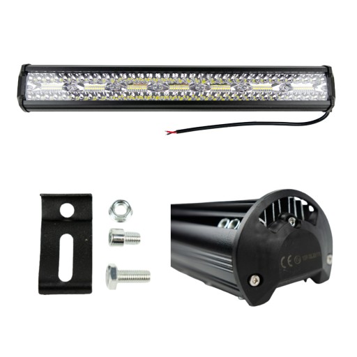 MOCNA LAMPA ROBOCZA 420W 140 LED 52cm ledbar HALOGEN 7 modułów 12V 24V HOM.