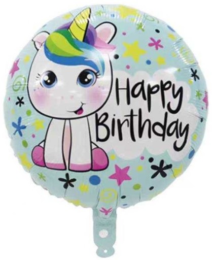 BALON JEDNOROŻEC HAPPY BIRTHDAY URODZINY