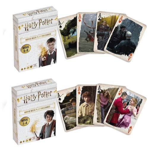 KARTY DO GRY HARRY POTTER 2x TALIA KART ORYGINALNE