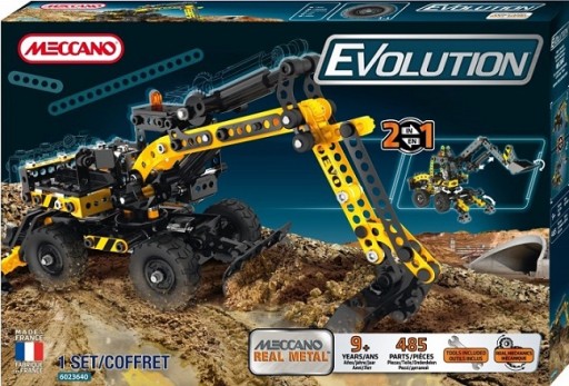 MECCANO Konstrukcyjne EVOLUTION 2 modele 485 el