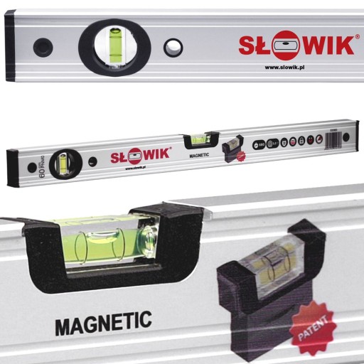 Poziomica magnetyczna 200cm alu SŁOWIK Elite PNM0