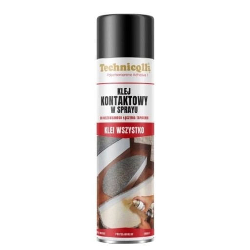 TECHNICQLL KLEJ KONTAKTOWY SPRAY 500ML