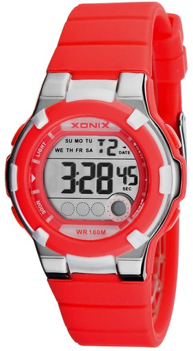 Dziecięcy Zegarek XONIX WR100m Sportowy Nieduży