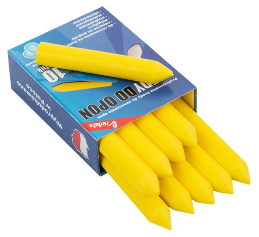 Kreda Marker do naprawy opon ŻÓŁTA 10szt - REDATS