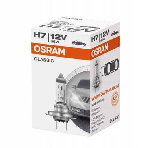 OSRAM BULB 12V - H7 – 55W Classic
