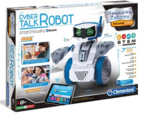 Mówiący Robot do złożenia Programowany Clementoni