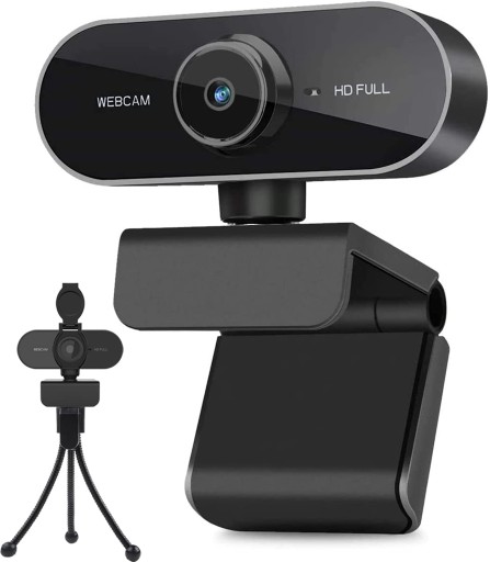 KAMERA INTERNETOWA HD DO LEKCJI MIKROFON STATYW