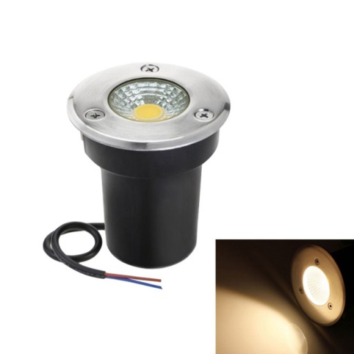 OPRAWA LAMPA LED 3W NAJAZDOWA CHODNIKOWA 4 SZTUKI