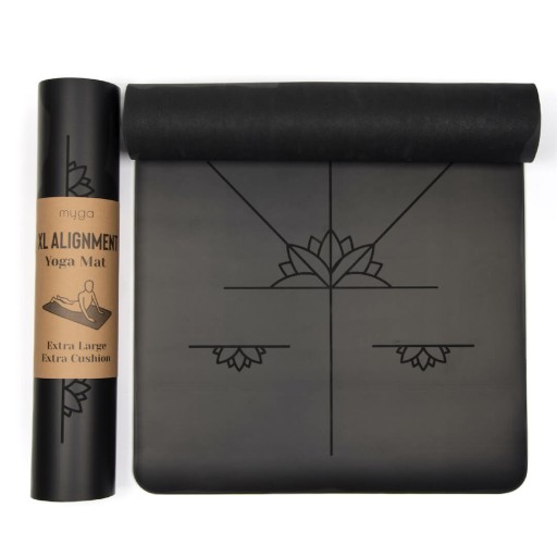 Mata do jogi myga - Alignment 6mm XL - czarny