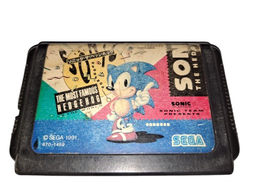 Sonic The Hedgehog / NTSC-J / Sega Mega Drive