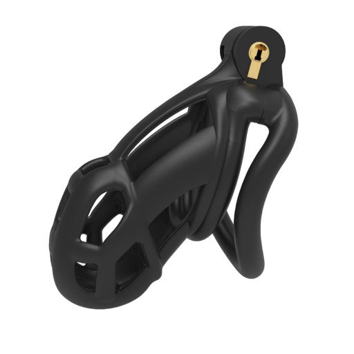 KLATKA NA PENISA CZARNA PAS CNOTY BDSM FEMDOM M