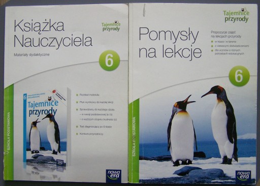 TAJEMNICE PRZYRODY KL6 KSIĄŻKA NAUCZYCIELA + POMYSŁY NA LEKCJE SPRAWDZIANY