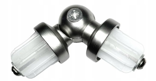 Łącznik kątowy karnisza metalowego 16 mm
