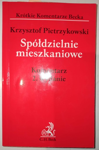 SPÓŁDZIELNIE MIESZKANIOWE 2 wyd Pietrzykowski