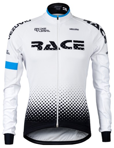 Bluza rowerowa Vezuvio Race White rozmiar S